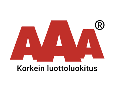 AAA korkein luottoluokitus